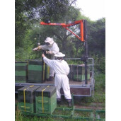 Macara apicola, lungime 3 m, inaltime 2 m, sarcina la varf 100 kg, rotire 360 grade fara autopropulsie