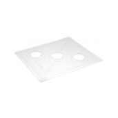 Podisor transparent cu 3 site de paianjen pentru ventilare si termometru 