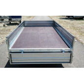 Remorca auto Cargo QSD 3116/75, 310 x 160 cm