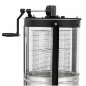 Centrifugă tangențială manuală pentru 2 rame, cu bazin transparent din plexiglas acrilic 5 mm, LYSON