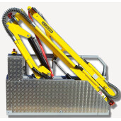 Macara pentru încărcarea și descărcarea stupilor AJ2006H – configurație completă cu extensie hidraulică și FLEXI Gripper
