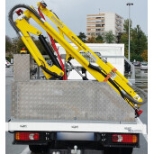 Macara pentru încărcarea și descărcarea stupilor AJ2006H – configurație completă cu extensie hidraulică și FLEXI Gripper