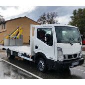 Macara pentru încărcarea și descărcarea stupilor AJ2006H – configurație completă cu extensie hidraulică și FLEXI Gripper
