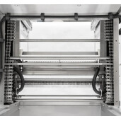 Mașină automată pentru descăpăcit rame Dadant, 230V, lungime 1500 mm, cu alimentare pe lanț și sistem dublu de descăpăcire - PREMIUM LINE LYSON