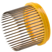 Izolator din plastic și oțel inoxidabil pentru matcă – Ø52 mm, înălțime 40 mm