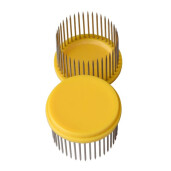 Izolator din plastic și oțel inoxidabil pentru matcă – Ø52 mm, înălțime 40 mm