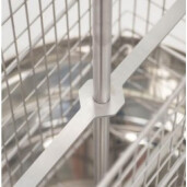 Centrifugă tangențială manuală pentru 2 rame, cu bazin transparent din plexiglas acrilic 5 mm, LYSON