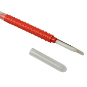 Transvazator pentru larve de albine, din plastic – model chinezesc, 115 mm