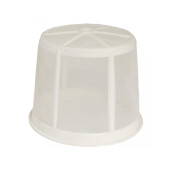 Strecuratoare pentru miere, sita cilindrica din plastic siliconat, fi 40