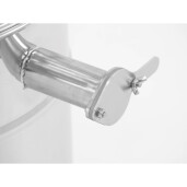 Maturator din inox 70 L cu sita din inox si canea, Classic Line