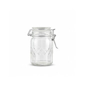 Borcan de 230 ml cu inchidere mecanica