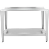 Masă de lucru din oțel inoxidabil pentru atelierul stupinei, 1500 mm