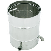 Topitor de ceară cu aburi din inox – capacitate 98 litri, cu coș perforat interior - Saf Natura