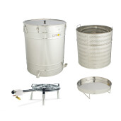 Topitor de ceara cu arzator si cos 200L Ø600mm