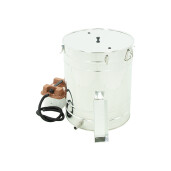 Topitor de ceara cu aburi si generator 200L Ø600mm