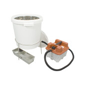 Topitor de ceară, cu recipient din plastic, de 33 l si generator de aburi, LYSON