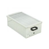 Topitor solar pentru ceara, din inox