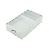 Topitor solar pentru ceara, din inox