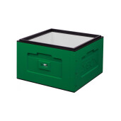 Stup din polistiren pe 10 rame, vopsit VERDE, dezasamblat, Optima