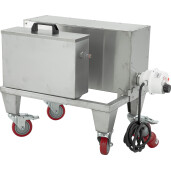 Topitor rotativ pentru ceara diam. 1000 mm, cu generatoe de abur