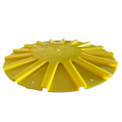 Izgonitor rotund pentru albine, din plastic – 16 ieșiri, Ø250 mm