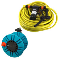 Sistem pentru hranire albine, cu pompa de alimentare cu sirop, 12V, cu furtun si tambur