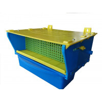 Colector de polen din plastic pentru urdinis montat