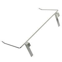 Suport inox pentru rame în aşteptare (3‑4 rame), 46 × 6 × 2,6 cm