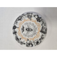 Capac borcan, twist-off 82, albina regina in stup