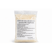 Făină de soia degresată – 50% proteină, hrană proteică pentru albine, 1 kg - SojaProtein