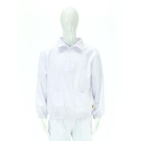 Bluza alba fara palarie XXL