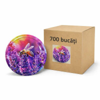 Cutie 700 bucăți - Capac metalic diametru 82 mm pentru borcane din sticlă și plastic – design apicol 