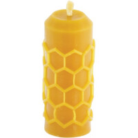 Forma silicon, Lumanare cu imprimeu hexagon