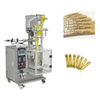 Mașină automată de ambalat miere în stick – model back sealing (lipire pe spate), PLC Mitsubishi, PL-240ZDY