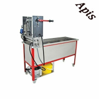 Masina pentru descapacit semiautomata, 1500mm, din inox, 230V, cu incalzirea cutitelor pe aburi, cu generator inclus 230V, rame actionate manual, LYSON