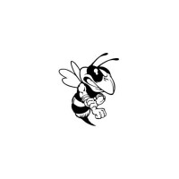 Stiker auto, albinuta negru