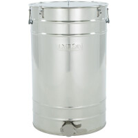 Maturator din inox, 300 l, canea inox, cleme prindere capac si silicon, manere, Classic Line