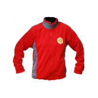 Hanorac Polar pentru barbati, rosu cu albinuta, Marimea M