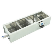 Filtru pentru miere, încălzit 30-55°C, 230V/520W,  cu sită verticală 1500 mm – sistem profesional de filtrare - Lyson