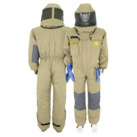 Combinezon apicol profesional de protecție pentru viespi și viespi asiatice – set complet cu cască și mănuși - Lyson Professional