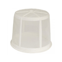 Strecuratoare pentru miere, sita cilindrica din plastic siliconat, fi 40