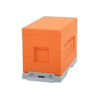 Stup pentru 6 rame, Portocaliu, Multi-Frame