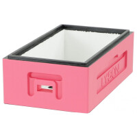 Corp 1/2 din polistiren pentru stup de 6 rame, 160 mm inaltime. ROZ