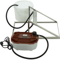 Cuțit pentru descăpăcit cu generator de abur 230V / 2000W și tavă din plastic, 100 mm – kit complet
